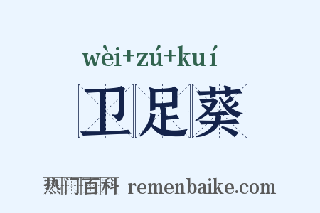 卫足葵是什么意思的图片
